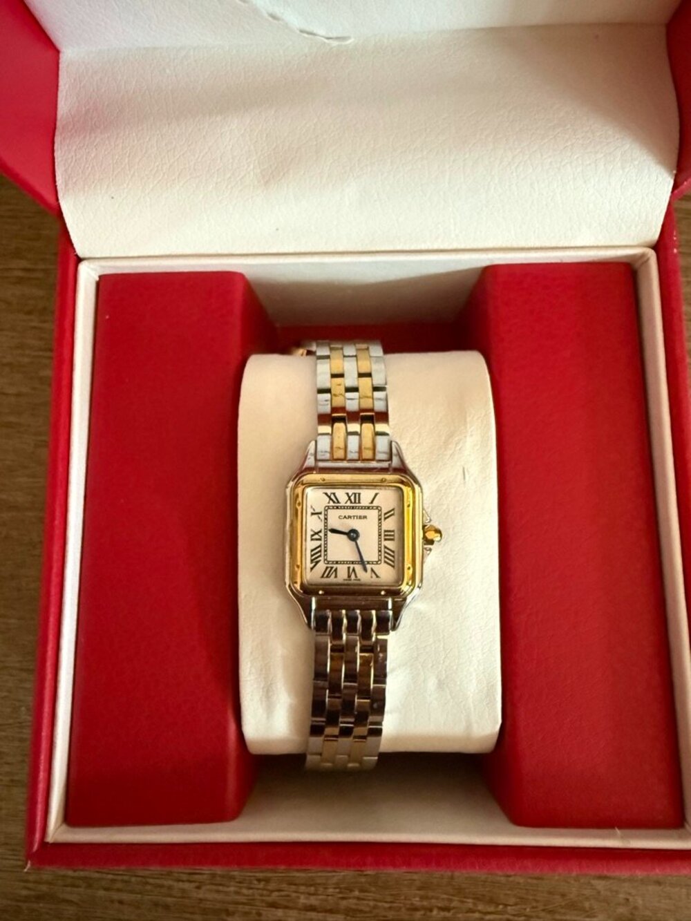 OAK JURI PanthĂšre Small Two-Tone Watch 23 x 30 mm